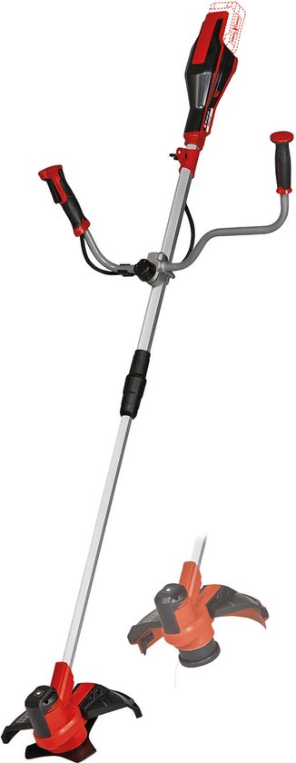 Einhell Accu Bosmaaier AGILLO 18/200 Power X-Change (lithium-ion, 18 V, draadspoel met automatische tipautomatiek/3-tandsmes, voor-motor, Bike-handgreep, zonder accu en oplader)