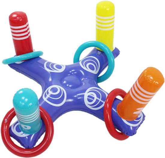 FoJo Outdoorgame - Speelgoed - Zomer - Water - Opblaasbaar - Pool Game - Kids - Toy - Zwembadspelletjes - Zee - Meer - Ring Toss - Zwembad Speelgoed