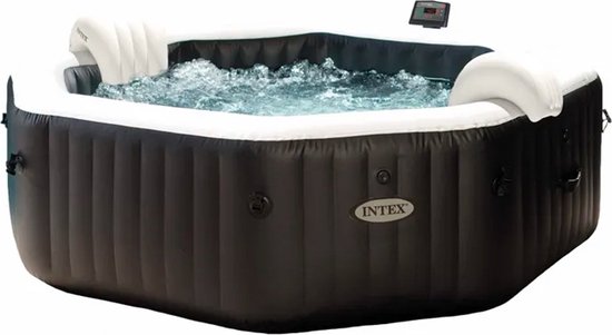 Intex PureSpa Bubble & Jet Deluxe opblaasbare jacuzzi - 6 persoons