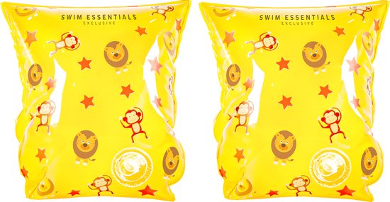 Swim Essentials Zwembandjes Circus - Zwemvleugels - 2-6 jaar - 15-30 kg - Geel