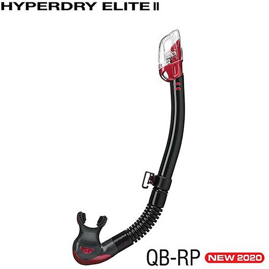 TUSA Hyperdry Elite II snorkel SP0101 QB - zwart/roze