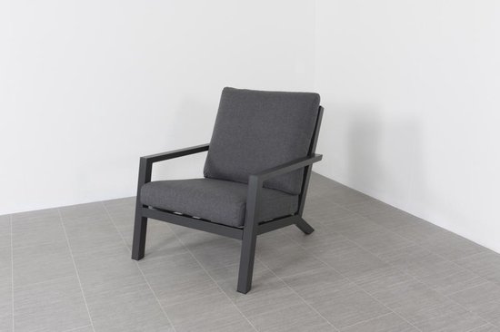 Atlanta loungestoel - Antraciet