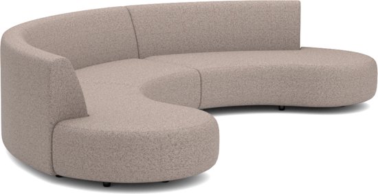 Bended Sofa - Deluxe Light Taupe