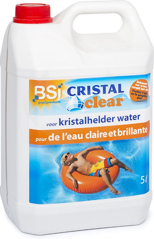 Cristal Clear 5l: Hét perfecte middel voor een kraakhelder zwembad