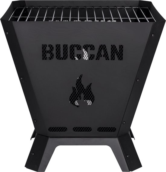 Buccan BBQ - Vuurkorf - The Bin - Met Grillrooster - 50 cm hoog