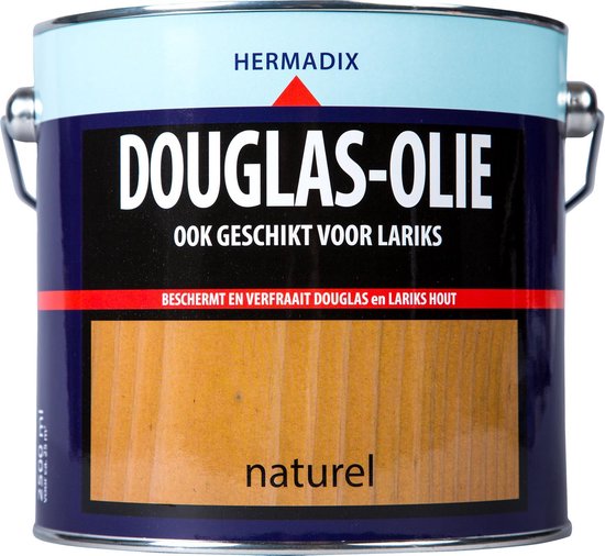 Hermadix Douglas Olie - Naturel - 2,5 liter