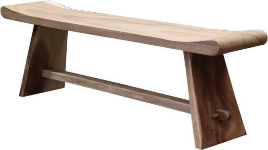 Holle boomstambank 150x30x45 cm