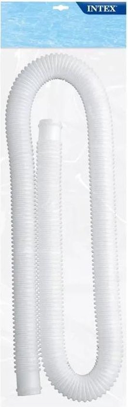 Intex filterpomp slang Ø32 mm 150 cm - vervangingsslang intex - Zwembad slang - 32mm slang - Verlengingsslang zwembad - koppelslan zwembad intex - 32mm slang wit