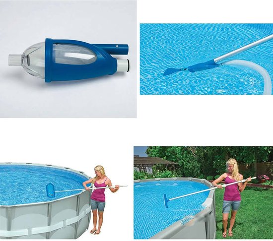Intex Luxe 7-delig Zwembad Schoonmaakset - Onderhoudsset