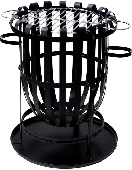 La Hacienda Vancouver Vuurkorf - Ø 45 cm - Incl. grillrooster en bodemplaat