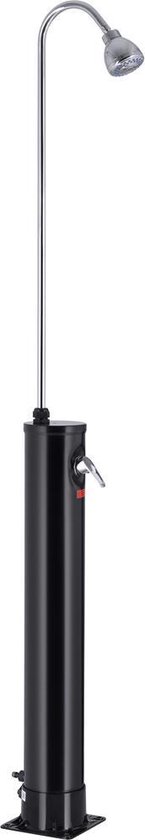 Monzana Solar Buitendouche 18 liter - UV-Bestendig Kunststof - Zwart