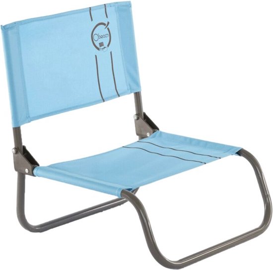 O'Beach Strandstoel Opvouwbaar - Strandstoel - Opvouwbaar - Blauw