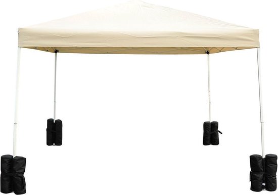 Partytent gewichten - Tuinpaviljoen zandzakken - Verzwaring - 4 stuks - 60Kg totaal