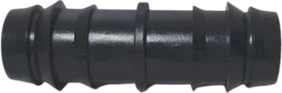 PP rechte tule voor verbinding | 16 t/m 25 mm | Geschikt voor 16 mm druppelslang