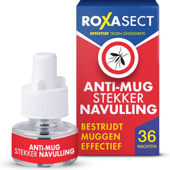 Roxasect Navulling Anti-Mug Muggenstekker - Navulverpakking - 1 stuks