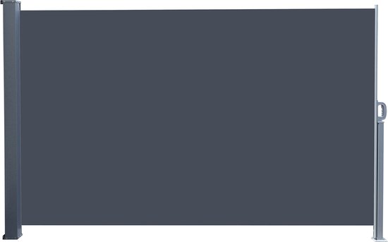 Silvergear Uittrekbaar Windscherm 180x300 - Tuinscherm - Windschermen - Uitschuifbaar en Oprolbaar