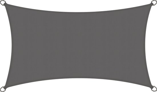 Sol Royal SolVision PS9 – Schaduwdoek Rechthoek 3x4m Antraciet – Waterafstotend – UV Bescherming