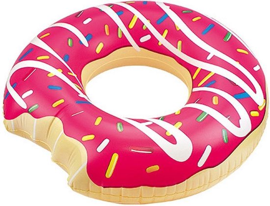 Zwemband Mega Donut Roze 119 cm
