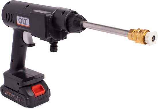 QLT Hogedrukreiniger - Draadloos met Accu en Verstelbaar Mondstuk