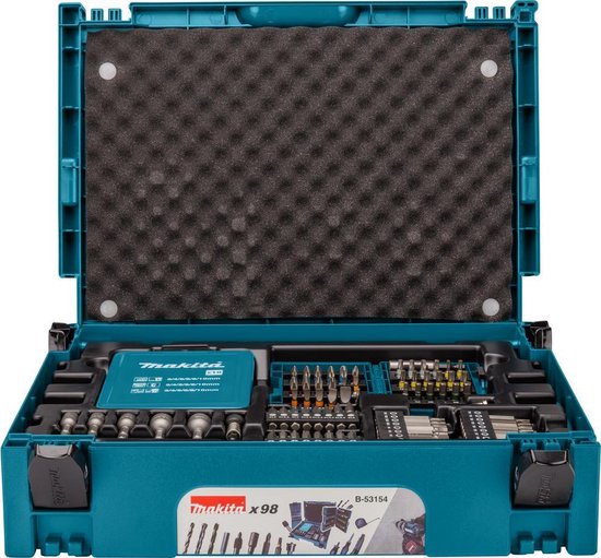 makita b 53154 boor schroefbitset 98 delig