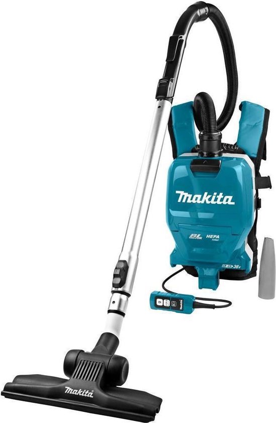 makita dvc261zx11 2x18v rugstofzuigervoor schoonmaak